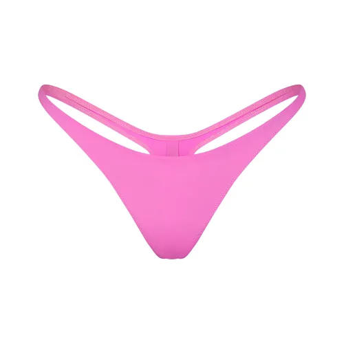 SKIMS Фирменный Плавательный Стринг Бикини Женские Неоновая Орхидея Неоновая Орхидея