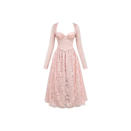 HOUSE OF CB Duchess Комплект с юбкой Женская Ballerina Розовый Балетный розовый