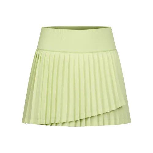 KSWISS Повседневные короткие юбки Женские Светло-зеленый