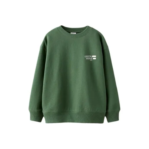 ZARA FW23 Толстовка Детская Зеленая