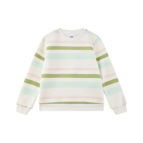 QIAODAN Толстовка Навес Белый с принтом по всей поверхности Подростки