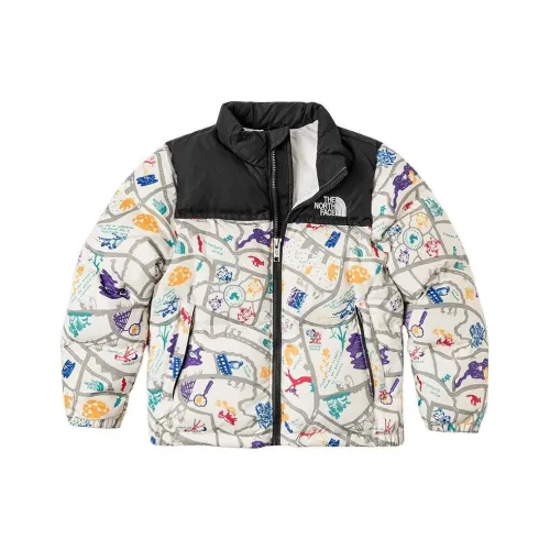 The North Face Пуховик Nuptse ICON96 Дюнный Белый для детей 3-7 лет
