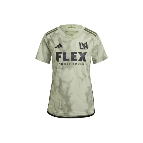 Adidas LAFC Лаймово-зеленый Женская Футбольная Джерси