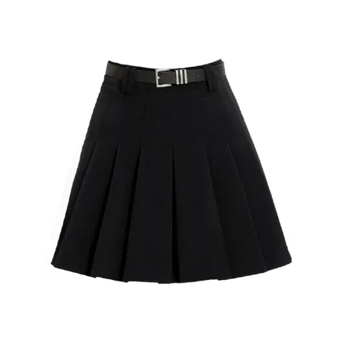 SYEEE WITH U Повседневные короткие юбки Женские Черный