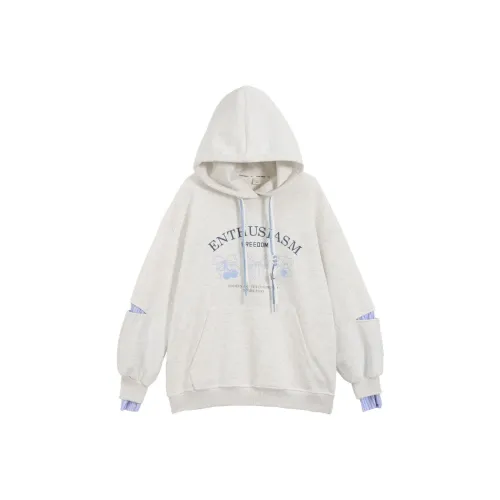 Miller Castle Свитшот Белый Серый Подростки