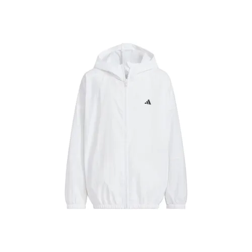 Adidas Белые Детские Куртки