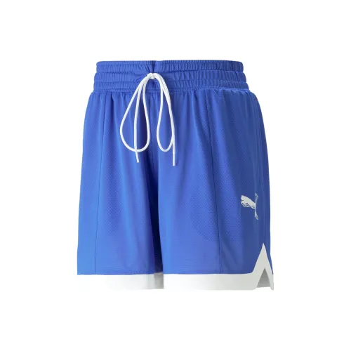 PUMA Arc hitect Сетка Баскетбольные шорты Women's basketball Шорты Женские Sapphire
