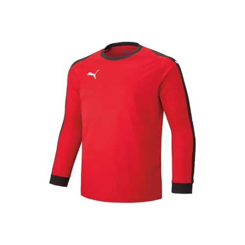 Puma Liga Jr GK Красный Kids T Рубашки