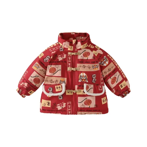 JELLYBABY Хлопковый пуховик для детей 3-7 лет