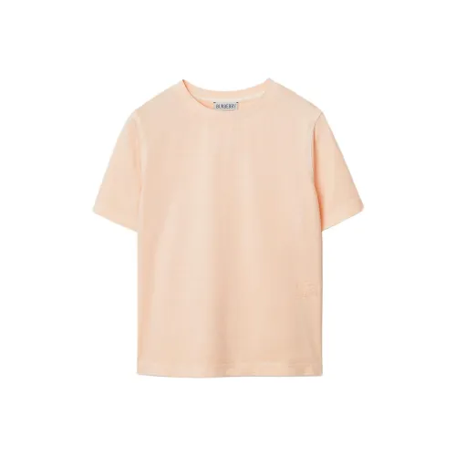 Burberry T-рубашка SS24 Персиково-розовая Детская