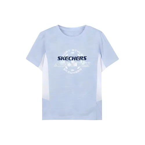Skechers T-Shirt Xenon GAS Blue Teenagers