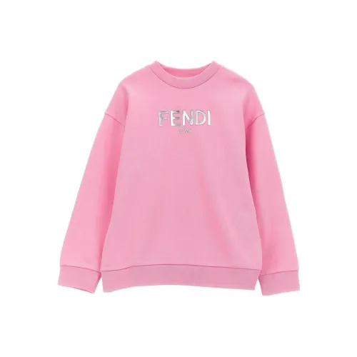 FENDI Розовый Kids Свитшоты