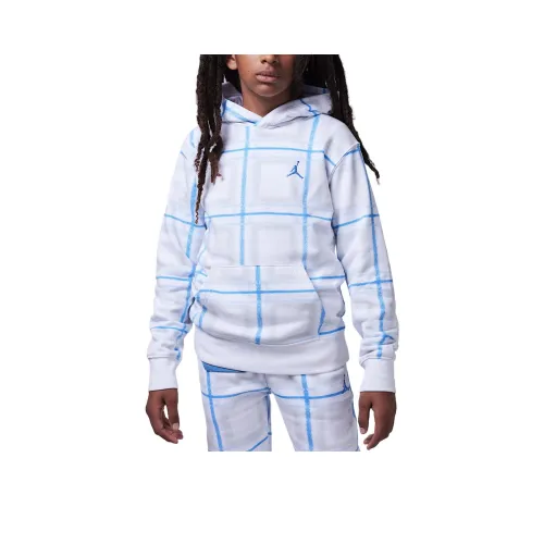 Джордан Белый Kids Свитшоты