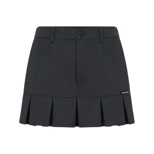 Ann Andelman Повседневные короткие юбки Женские Темно-серый