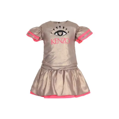 KENZO Золотой Детские Платья