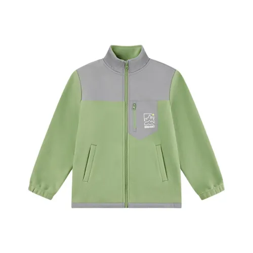 QIAODAN Куртка Планета Зеленый Подростки