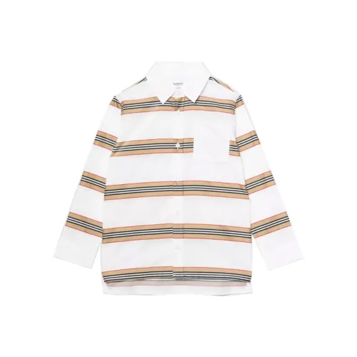 Burberry Белые Kids Рубашки