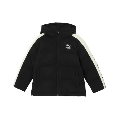 PUMA Down Jacket T7 Classics Black Teenagers