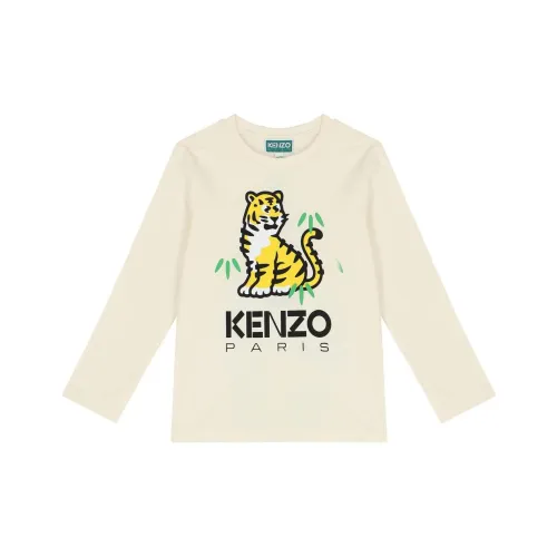 KENZO Белая Детская Рубашка