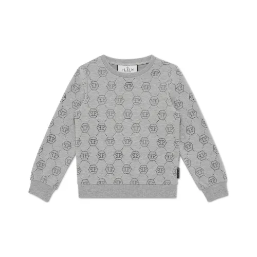 PHILIPP PLEIN Толстовка Серый Детский