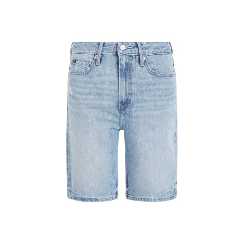 Tommy Hilfiger Джинсовые шорты Женские Светло-синие