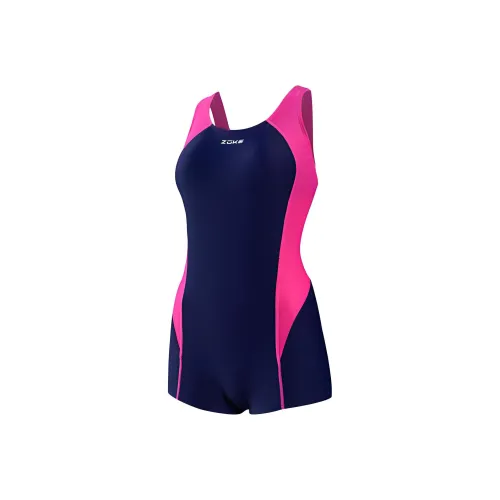 ZOKE Розово-красный Женские Ван-Пис Купальники