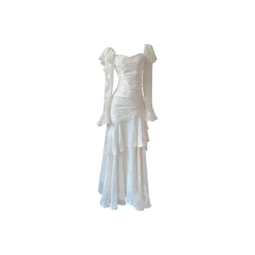 GJFD Облегающий крой Утягивающий Элегантность Элегантный Романтический Брак Свадьба День рождения Ужин Вечеринка Платье Женские