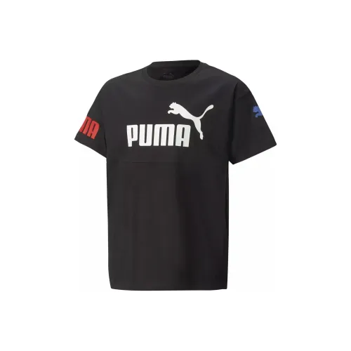 PUMA T-рубашка Пава Tee B черная детская