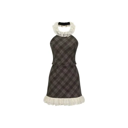 FIAWANG Комплект с юбкой Женские Коричневый