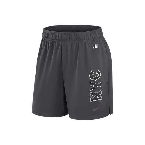 Nike MLB Коллаборация Спортивные шорты New York Mets Женские Серые