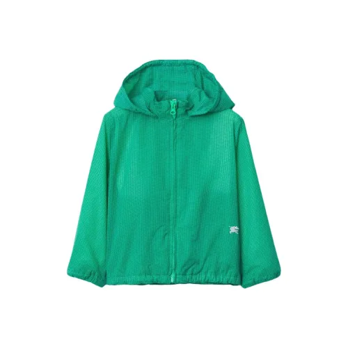 Burberry Яркий Нефритовый Kids Куртки