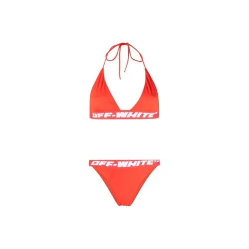 Off Белый Одежда Комплекты Апельсиновые Женские Бикини