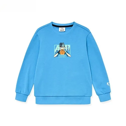 QIAODAN Толстовка Каролина Синий Подростки