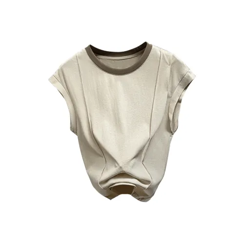 Cypress House T-Shirt Женская Бежевая Абрикосовая