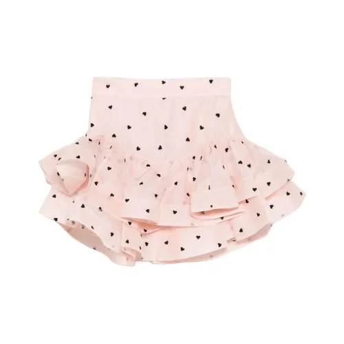 Zimmermann SS25 Повседневные короткие юбки Женские Розовый