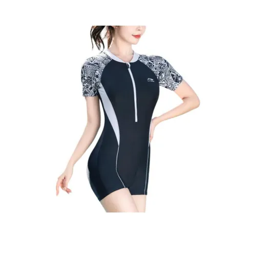 Подкладка One Piece Купальник Женские Черный