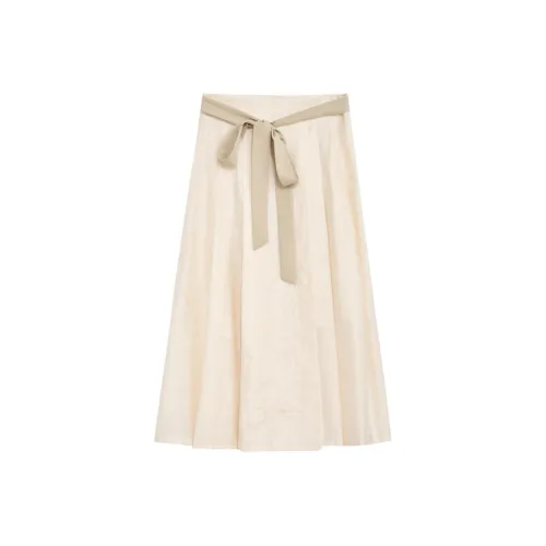 ZIHAN SS24 Повседневная длинная юбка женская Angelica Dahurica