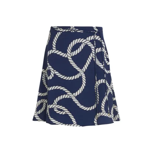 Tommy Hilfiger Морской синий Женские Повседневные Длинные Юбки
