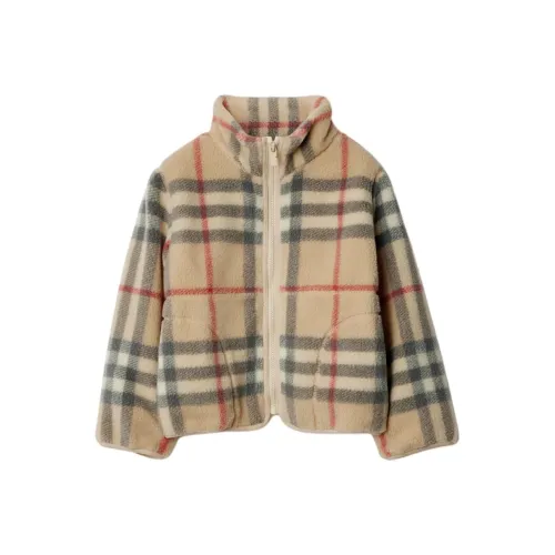Burberry Куртки и Пальто Светлый Каменный Детский
