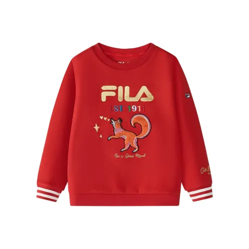 FILA KIDS x Cath Kidston Толстовка Легендарный красный для детей 3-7 лет