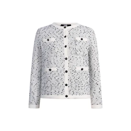 KARL LAGERFELD SS25 Трикотаж Женский Белый