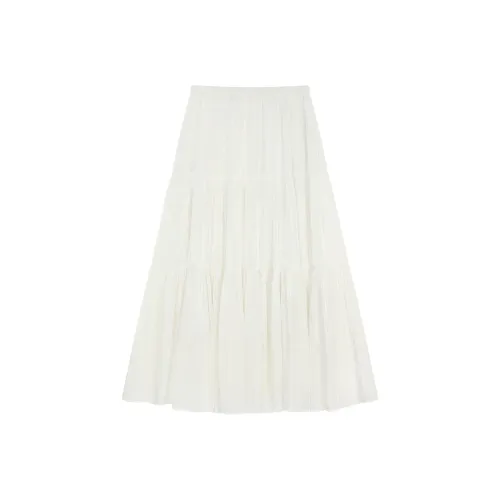 THE SEA LIFE Повседневный Длинный Юбка Женские Мороженое