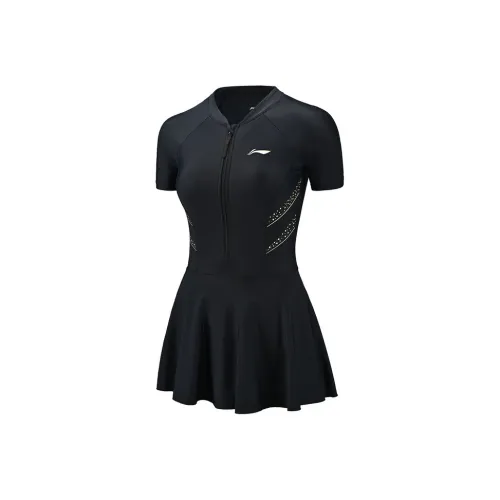 LINING One-piece Swimsuit Women's Black