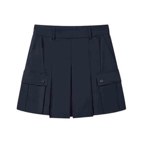 KSWISS Повседневные короткие юбки Женские Темный индиго