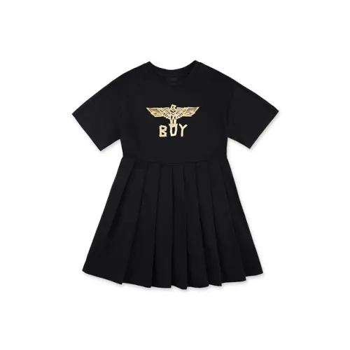 BOY JUNIOR Детское платье Летнее Детское Черное