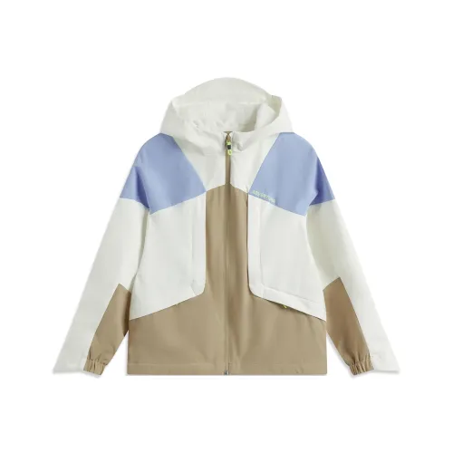 LINING YOUNG Куртки Пальто Айвори River Серый Синий Молочный Хаки Подростки