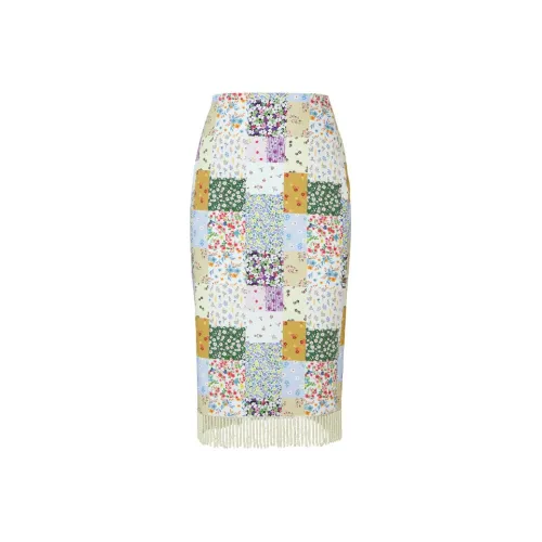 CatPunch Повседневный Длинный Юбка Женские Многоцветный