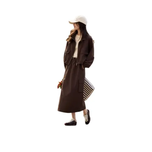 XWI Кофе Женские Комплекты с юбкой