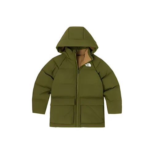 The North Face Down Jacket Оливково-зеленый Подростки