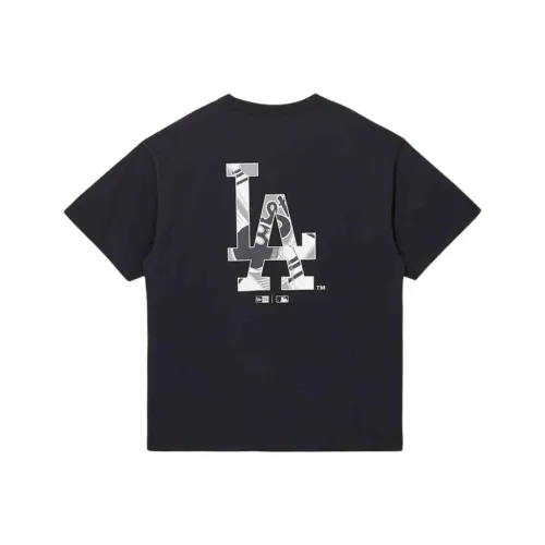 New Era Черная Унисекс Футболка